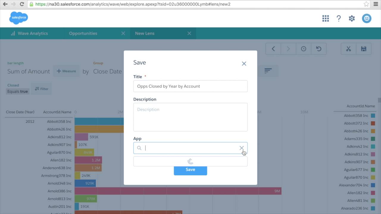 How To Create Your First Wave Analytics Dashboard