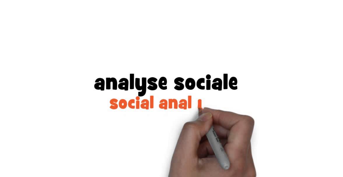 How to write social analysis in French