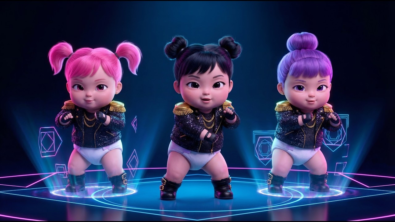 Kpop Demon Hunter (Baby Era) 🍼 | An AI Fan-Art Tribute