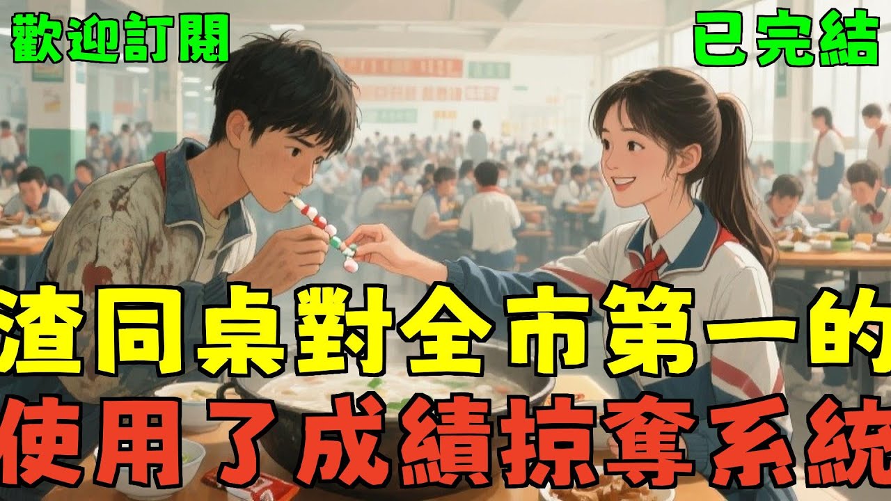 已完結爽文《學渣同桌對全市第一的我使用了成績掠奪系統》戈瑩劉瑤#小說#完结爽文#一口氣聽完#有聲書