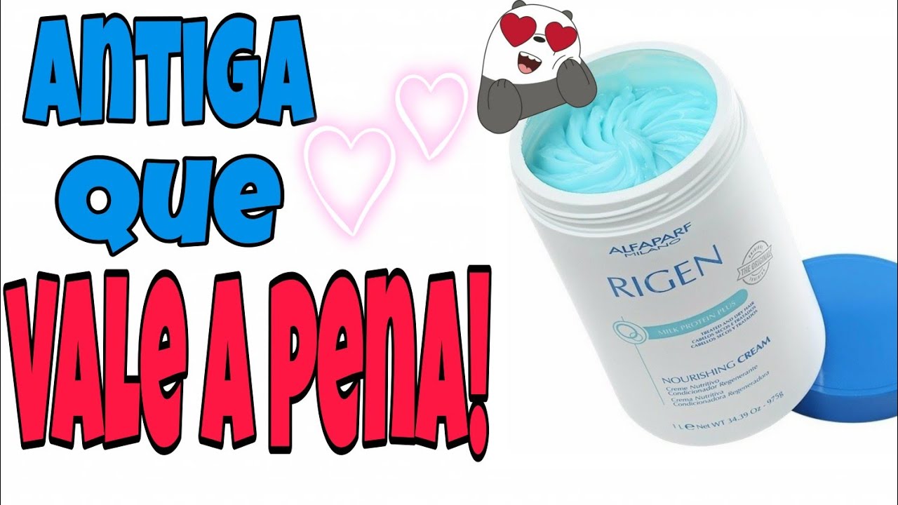 ALFAPARF Rigen Nourishing Cream |  Nutrição | Máscara Nutritiva | Angela Benevides