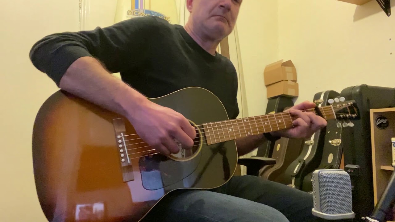 Amazing Grace - acoustic fingerstyle. Atkin LG47.