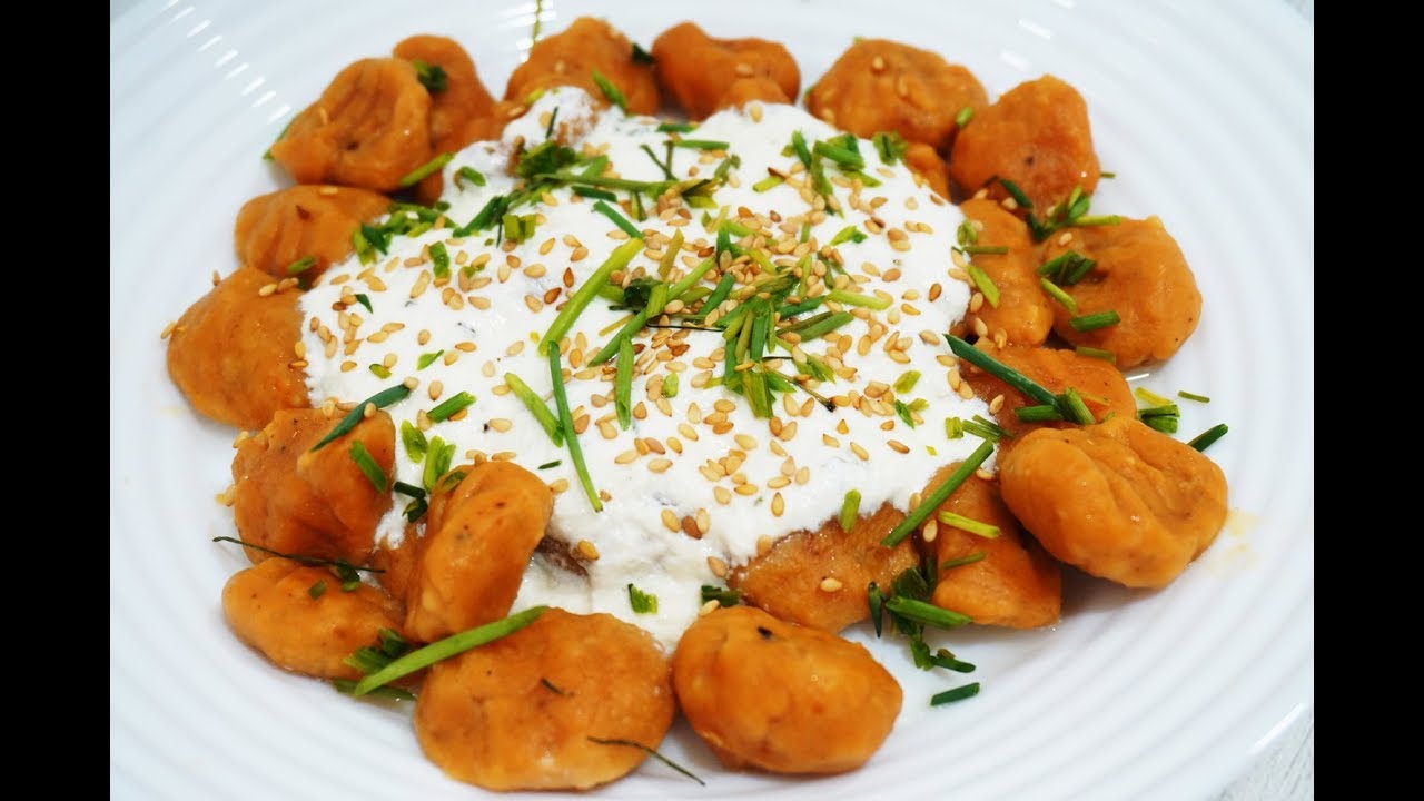 RECETA DE ÑOQUIS CASEROS DE BONIATO