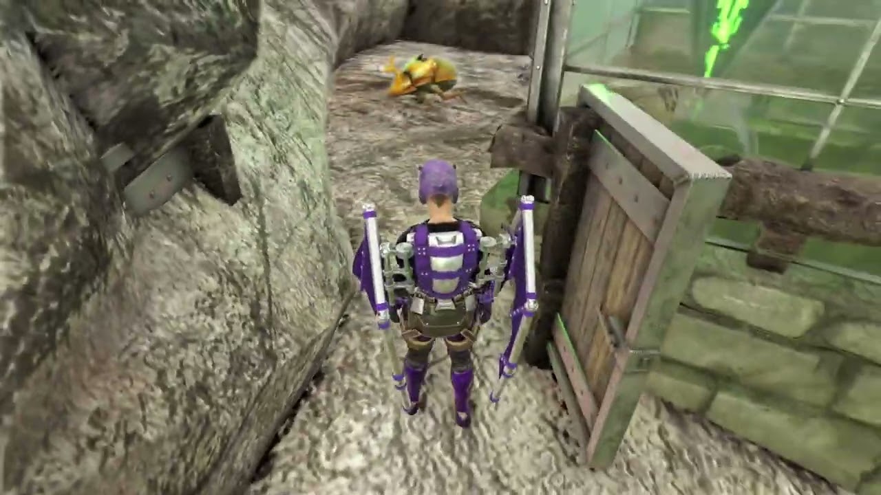 Ark Builds - Cave base - Greenhouse