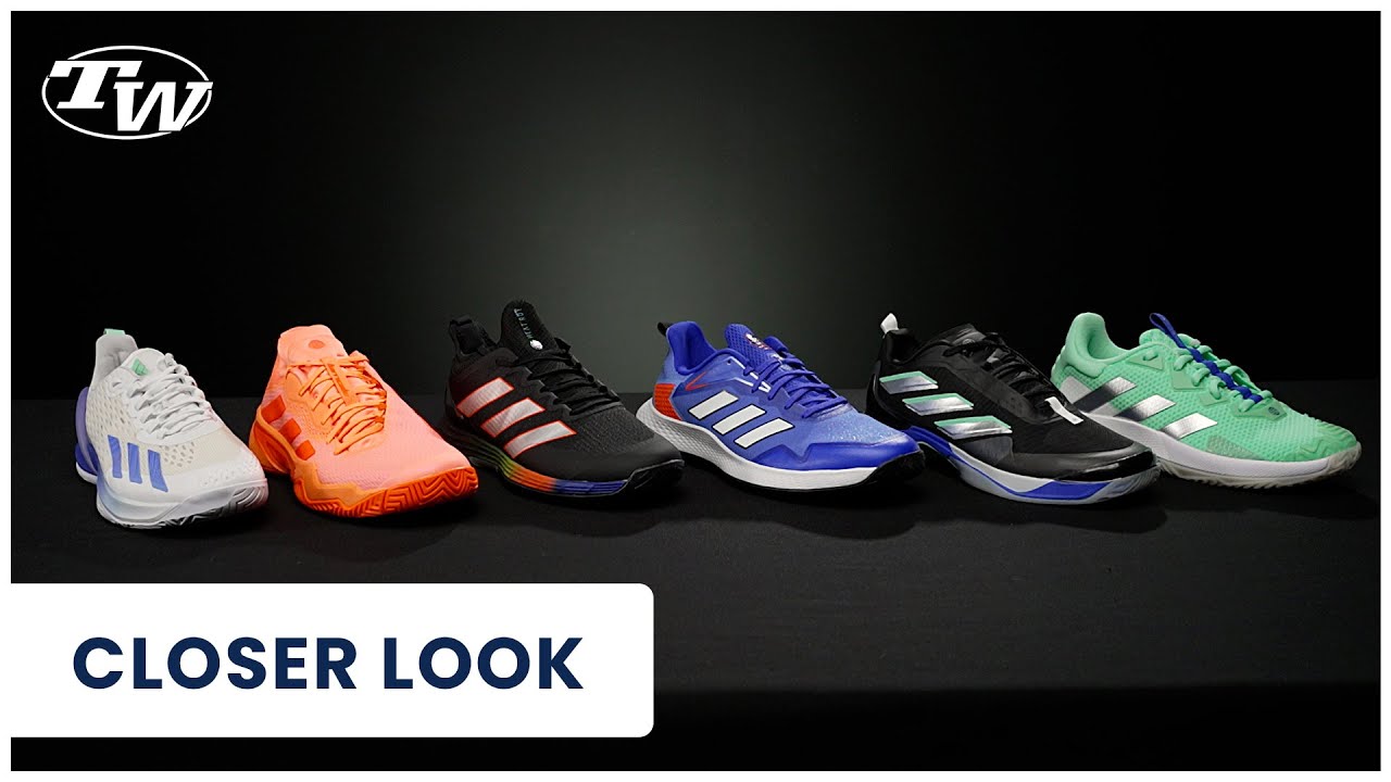 Найдите лучшие теннисные кроссовки adidas для себя в 2023 году — найдется что-то для игроков любо...