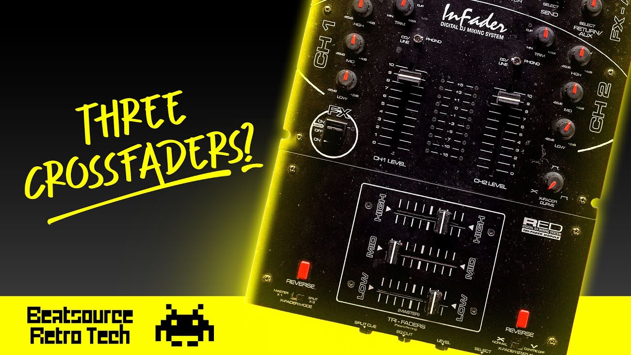 Are THREE Crossfaders Better Than ONE? The Red Sound Infader | Beatsource Retro Tech