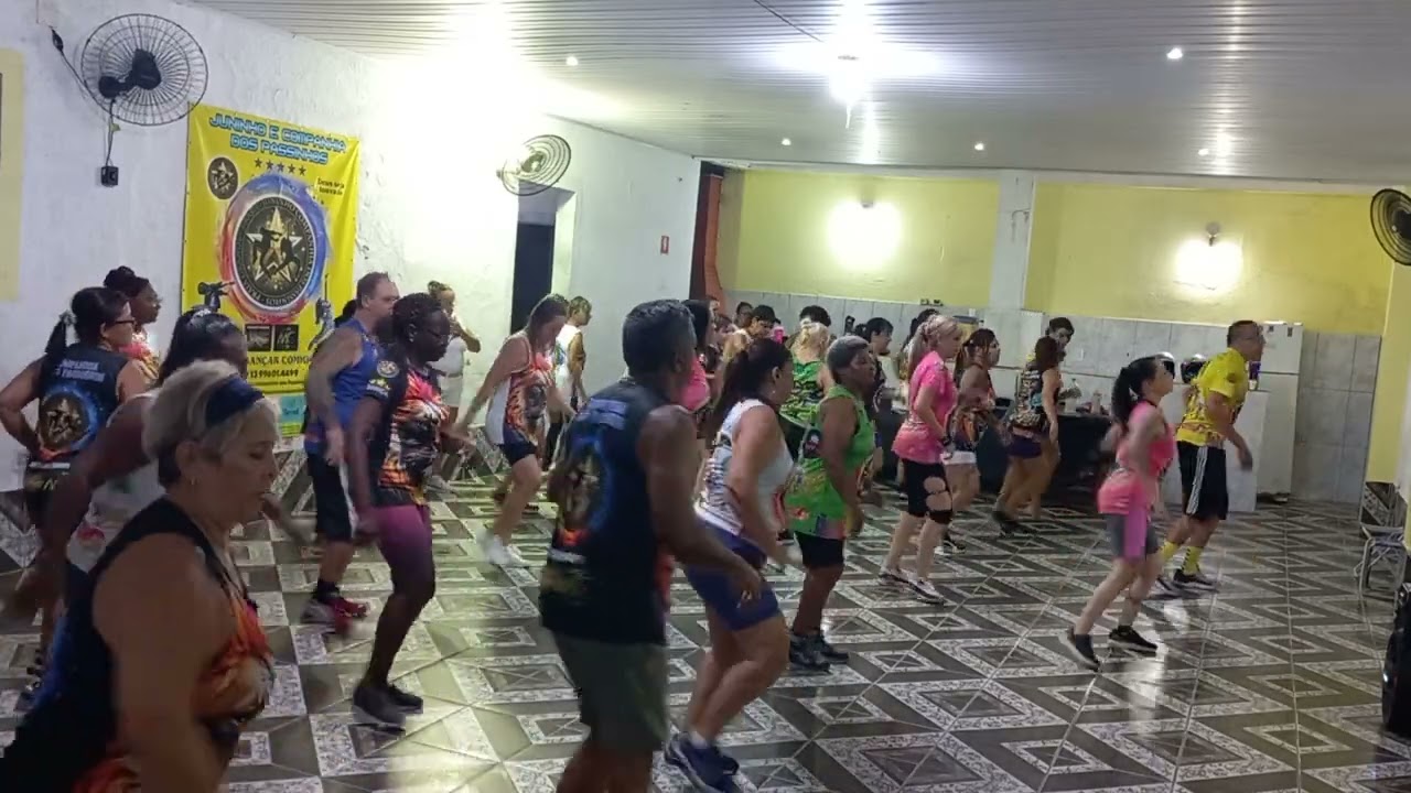 Aula de passinhos das antigas flashback 