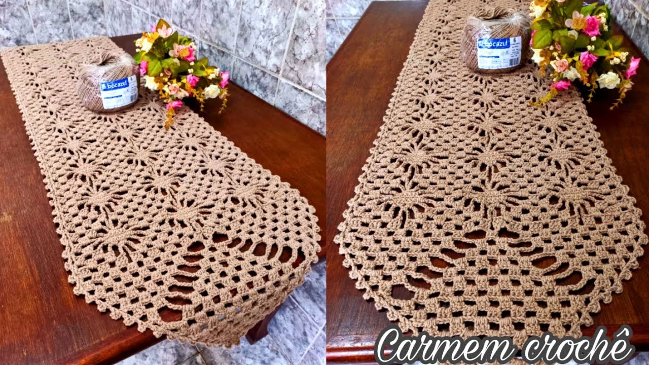 COMO FAZER UM CAMINHO DE MESA NO PONTO ARANHA MUITO FÁCIL PASSO A PASSO COMPLETO