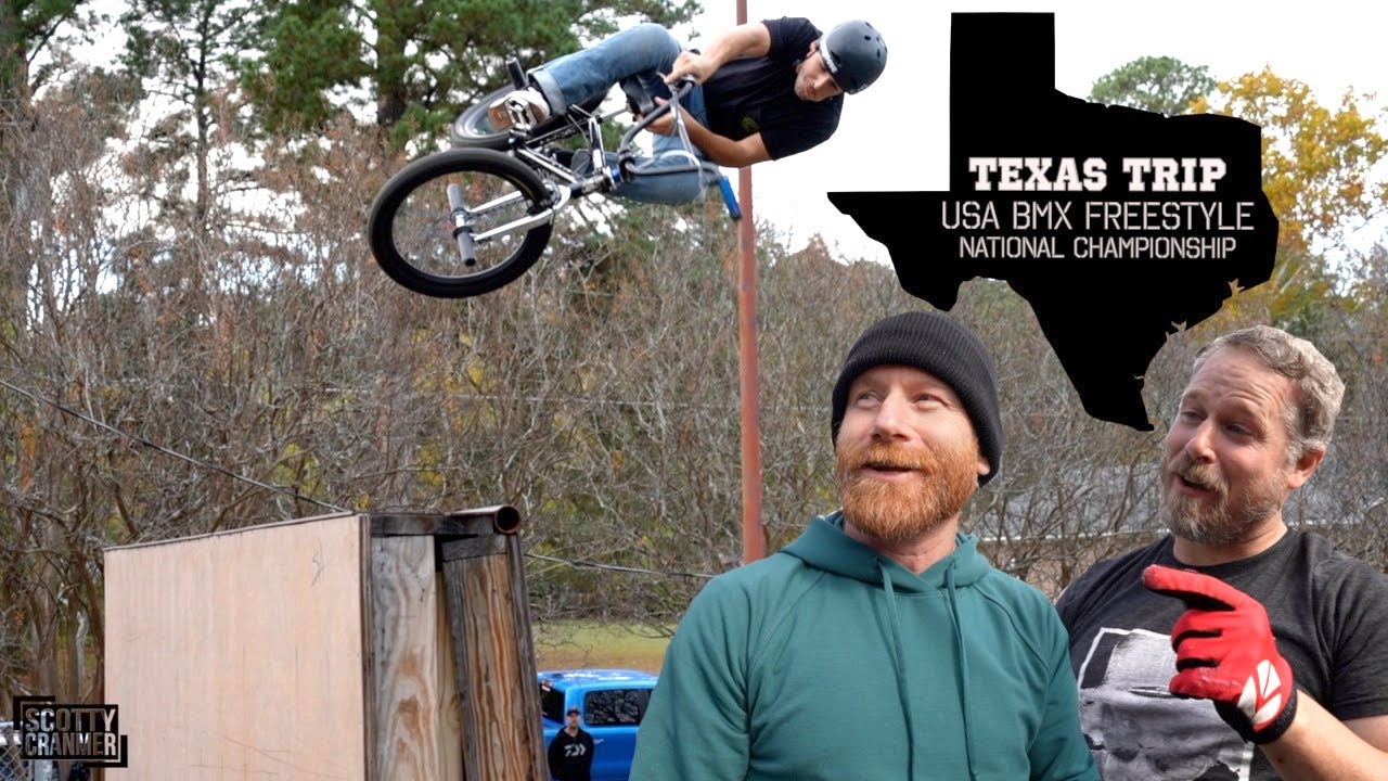 Мэтти Крэнмер соревнуется в национальном чемпионате по фристайлу BMX перед легендами BMX!