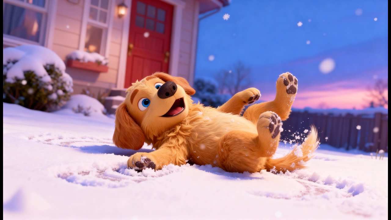 ПЕРВЫЙ СНЕГ ❄️ | Пластилиновая Stop-Motion Анимация