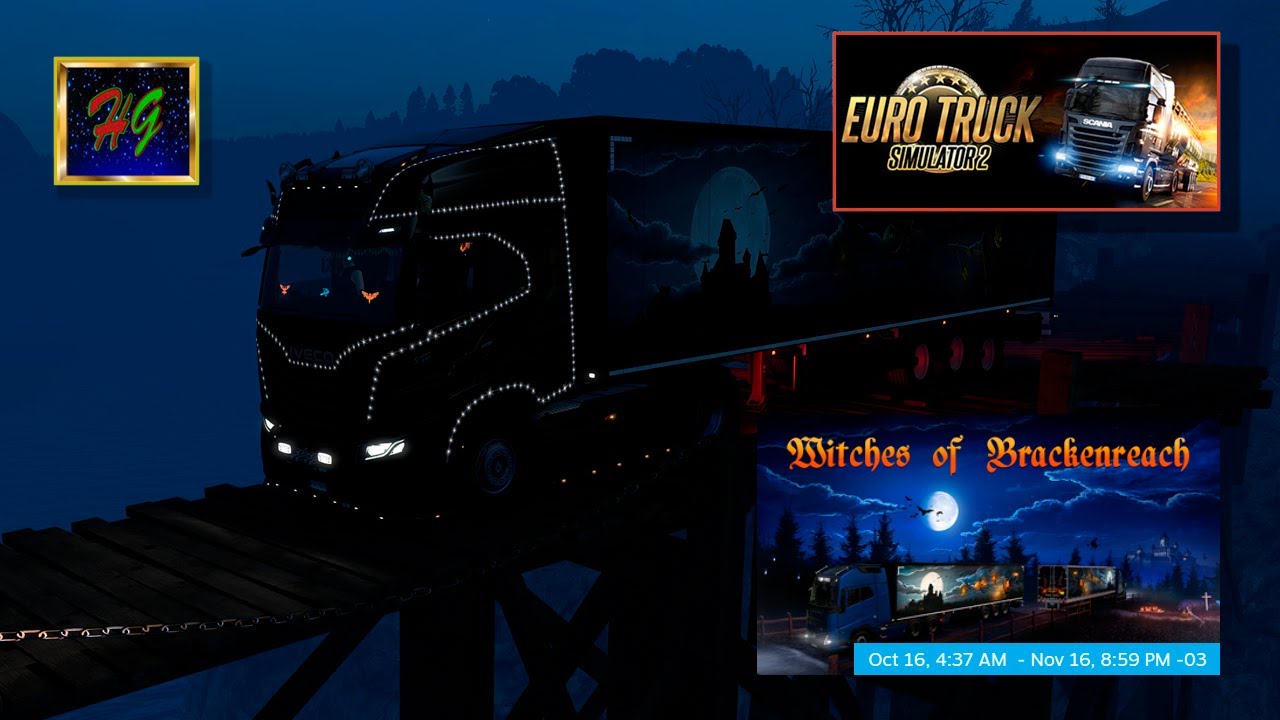 Evento Halloween - 2025 - Euro Truck Simulator 2