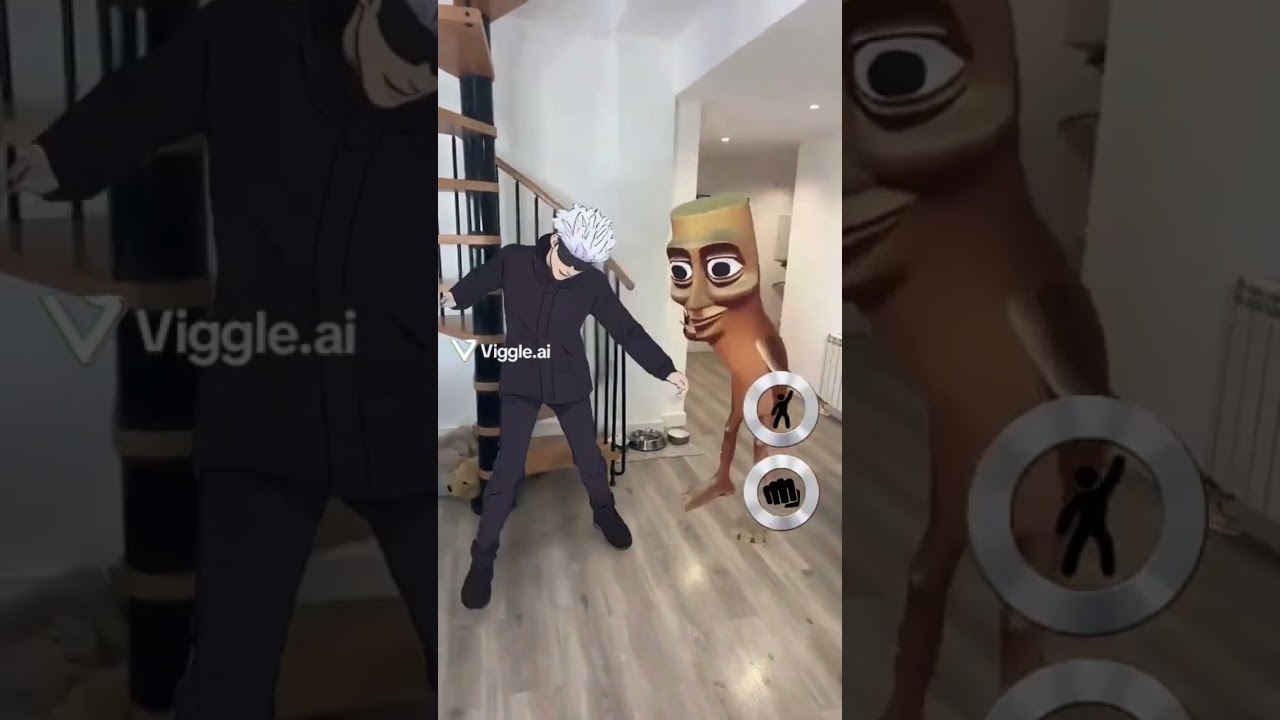 tung sahur dance with gojo #vtuber