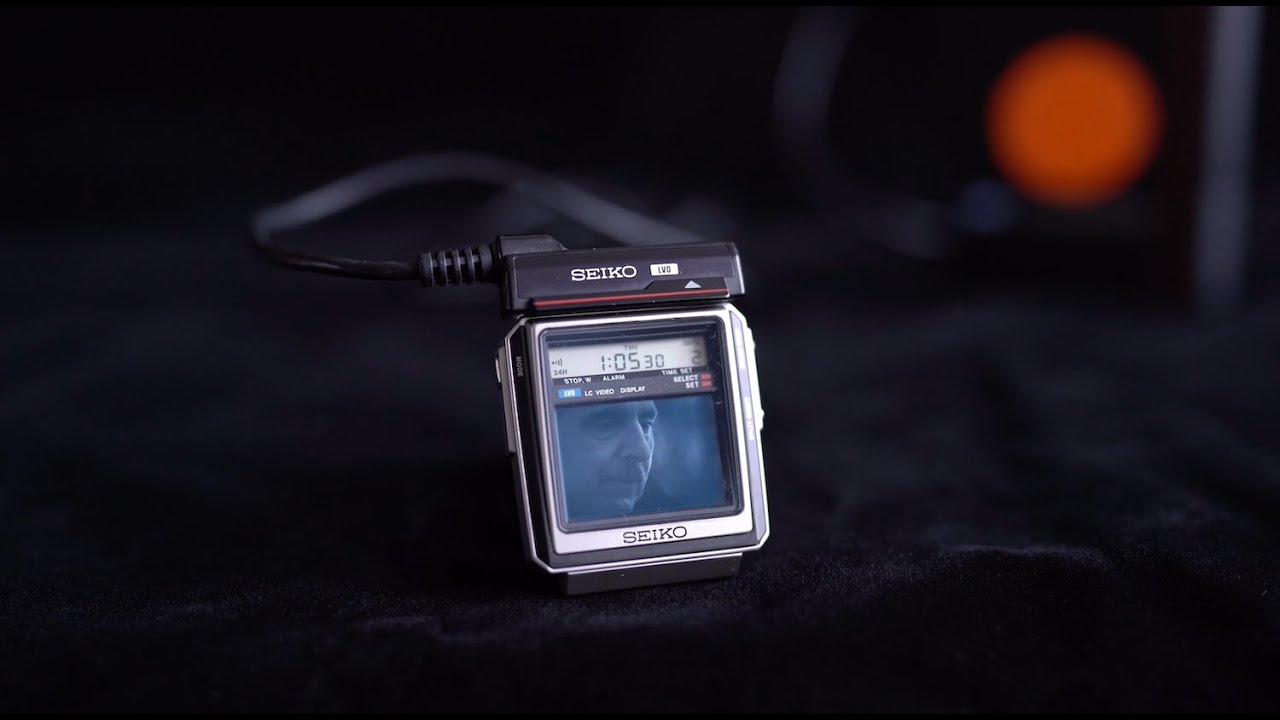 我在1982年的手表上看电视-聊聊Seiko TV Watch