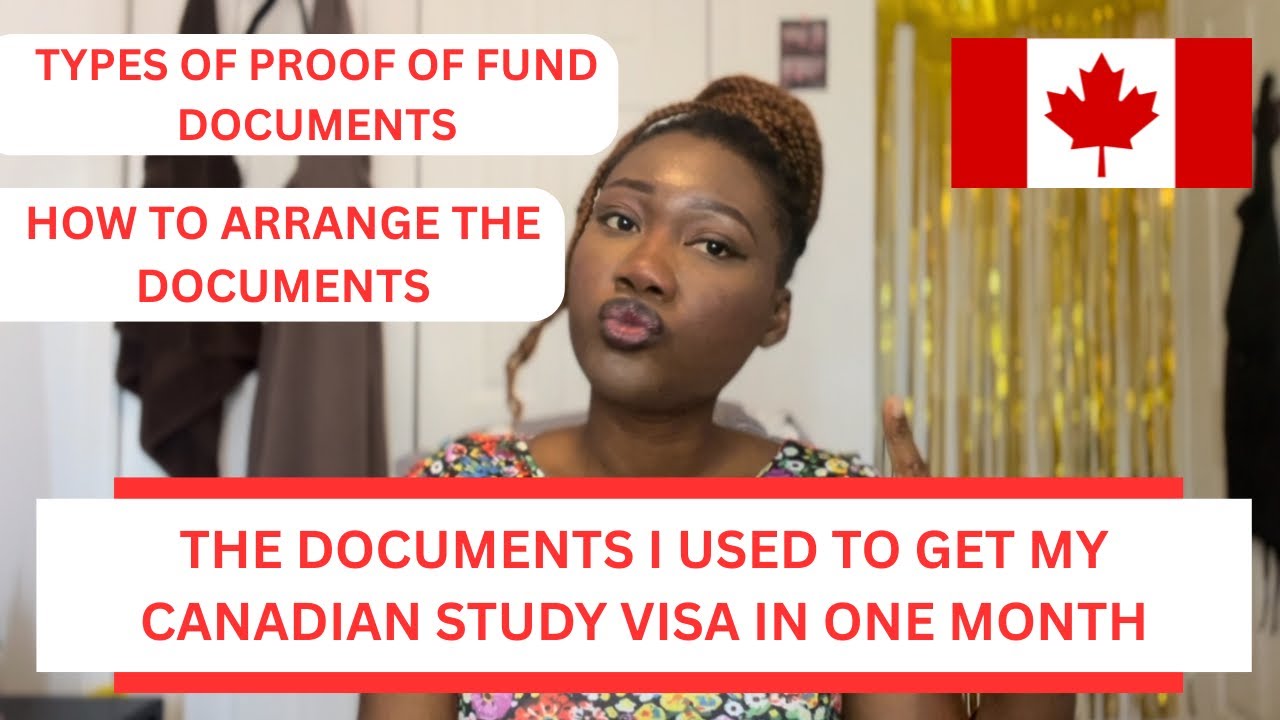 Documents For Canadian Study Permit