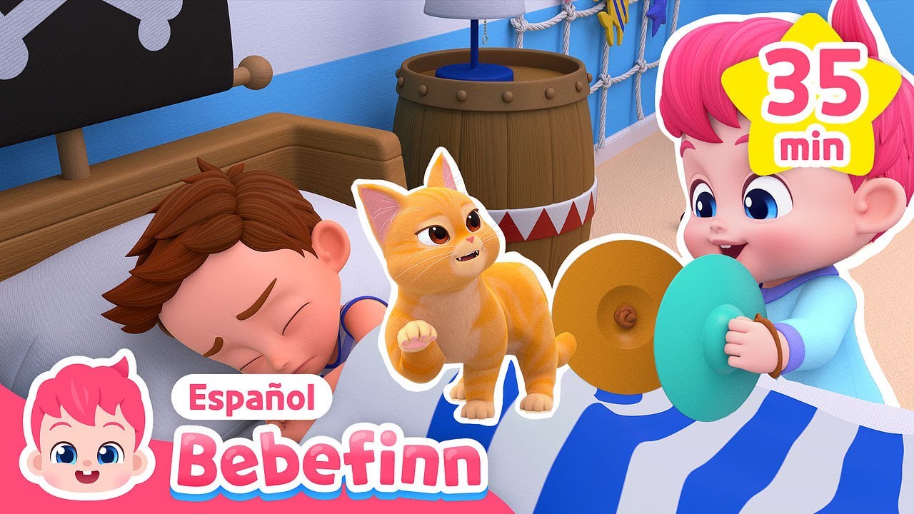Es Hora de Despertar | Buenos Días y Más Canciones Infantiles de Rutina Diaria | Bebefinn en español