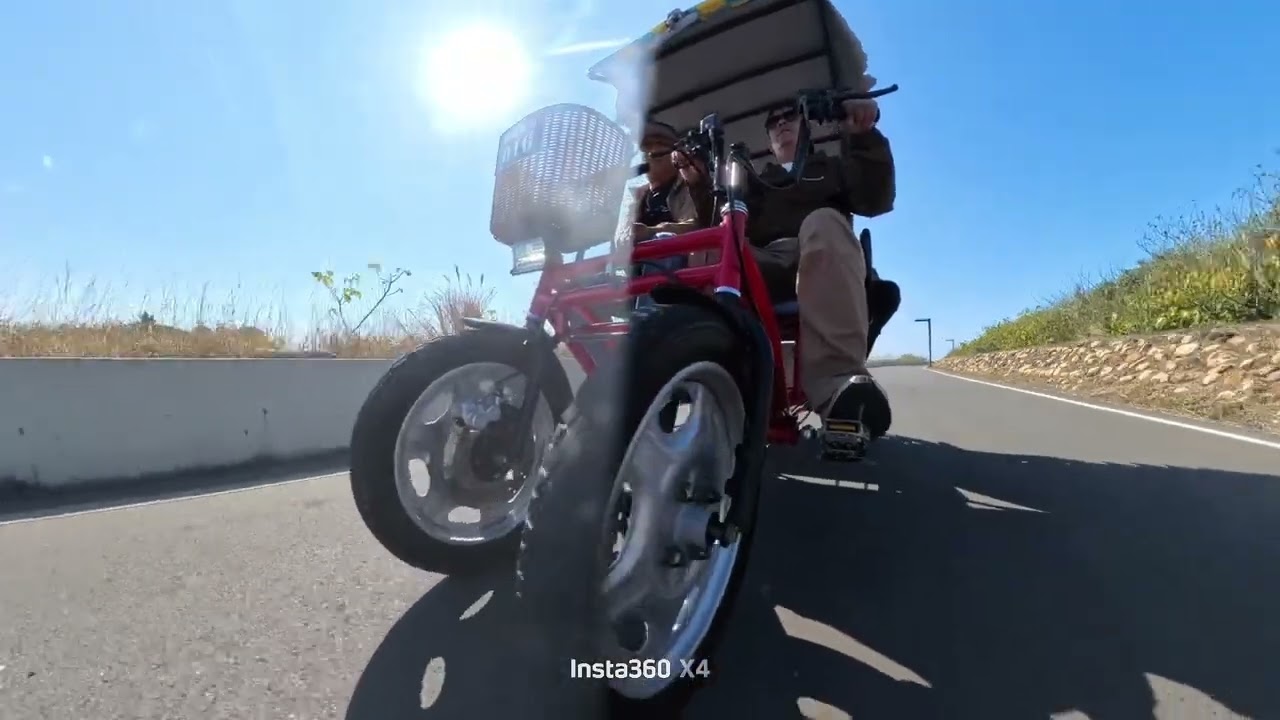 南寮騎車
