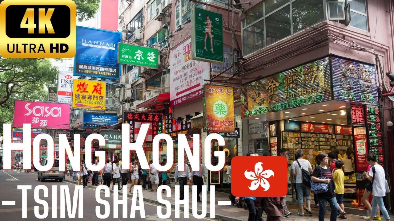 Hong Kong Tour【4k】walking Tour Of Kowloon | Tsim Sha Tsui | Avenue Of Stars I 2023