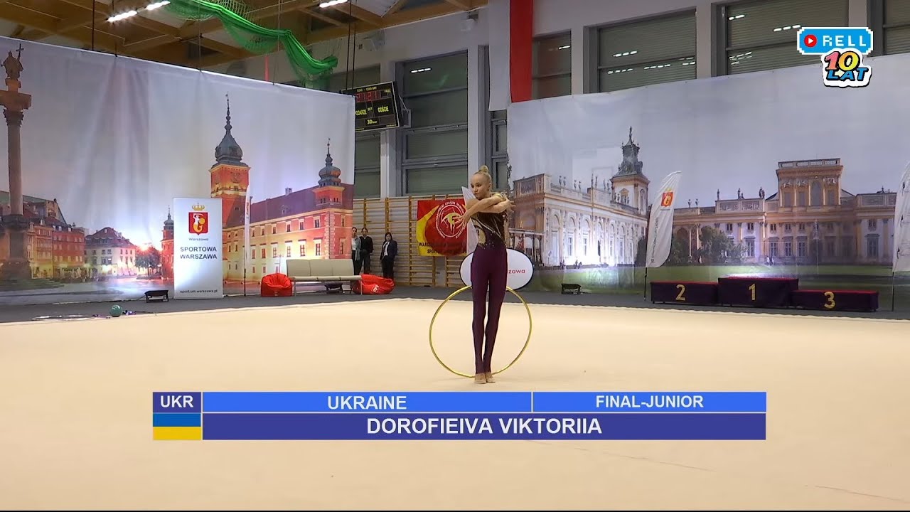 Viktoriia Dorofiieva Junior Hoop Final 25,100 🥇 - Warsaw Autumn 2025