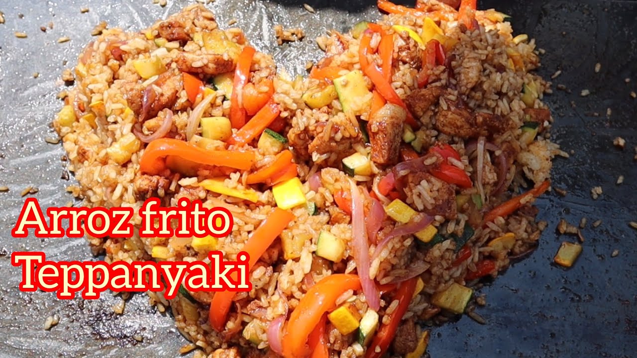 teppanyaki arroz frito - receta casera