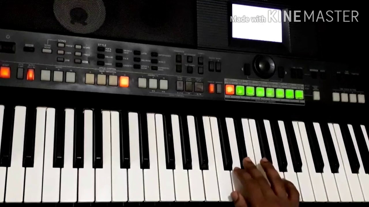 Yesuve unthan varthayal keyboard notes (thiyana padal )