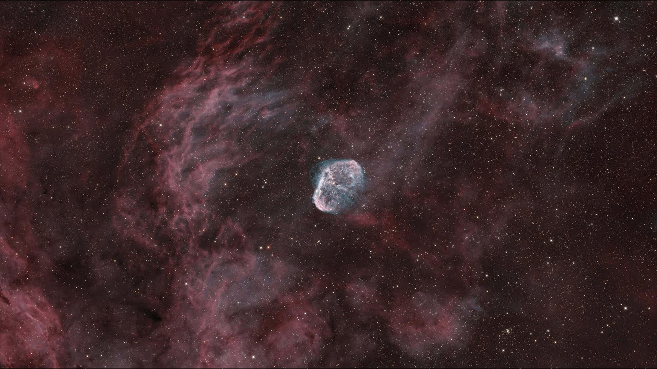 Astrophotography / NGC6888 (Crescent nebula) quick and easy with OSC camera in Ha OIII