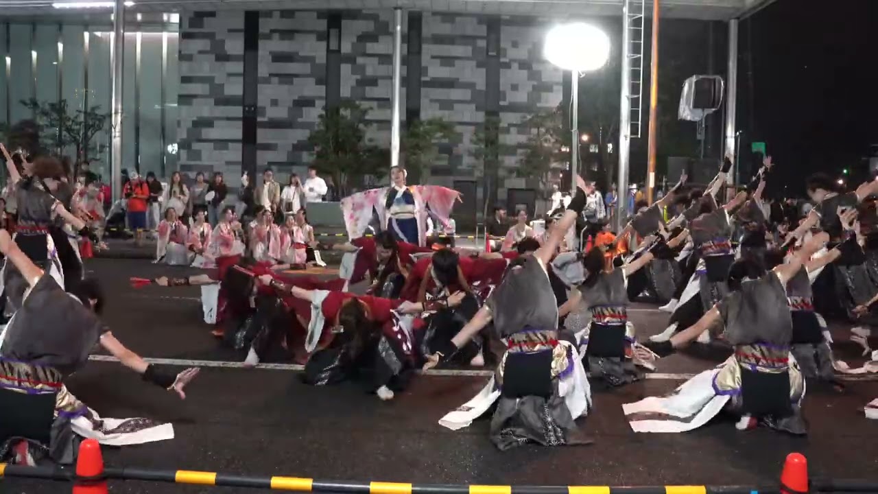 四季舞（彩）2025.10.11安濃津よさこい 郵便局前会場