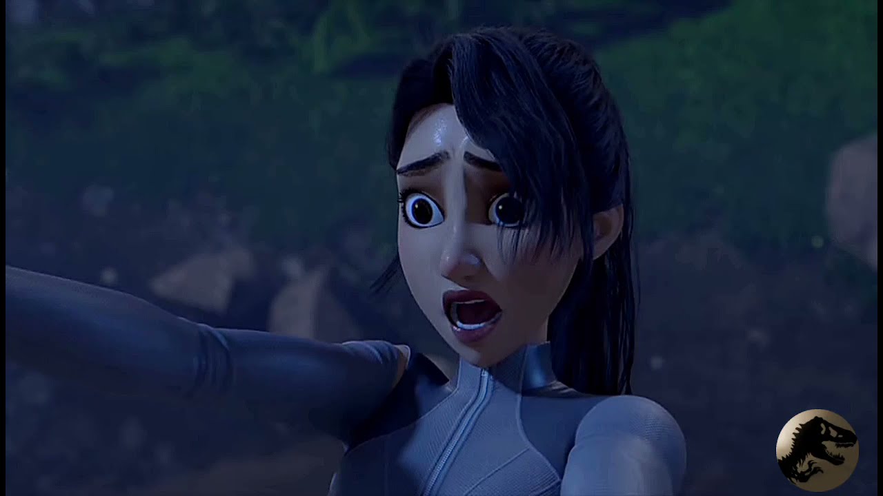 Jurassic world Camp Cretaceous Yasmina's jump