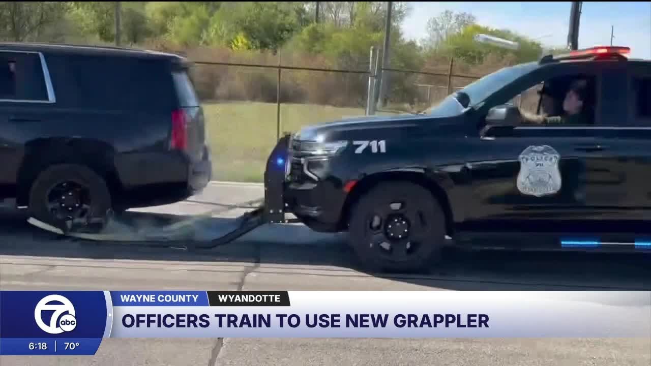 Wyandotte police deploy new device to help safely end high-speed chases