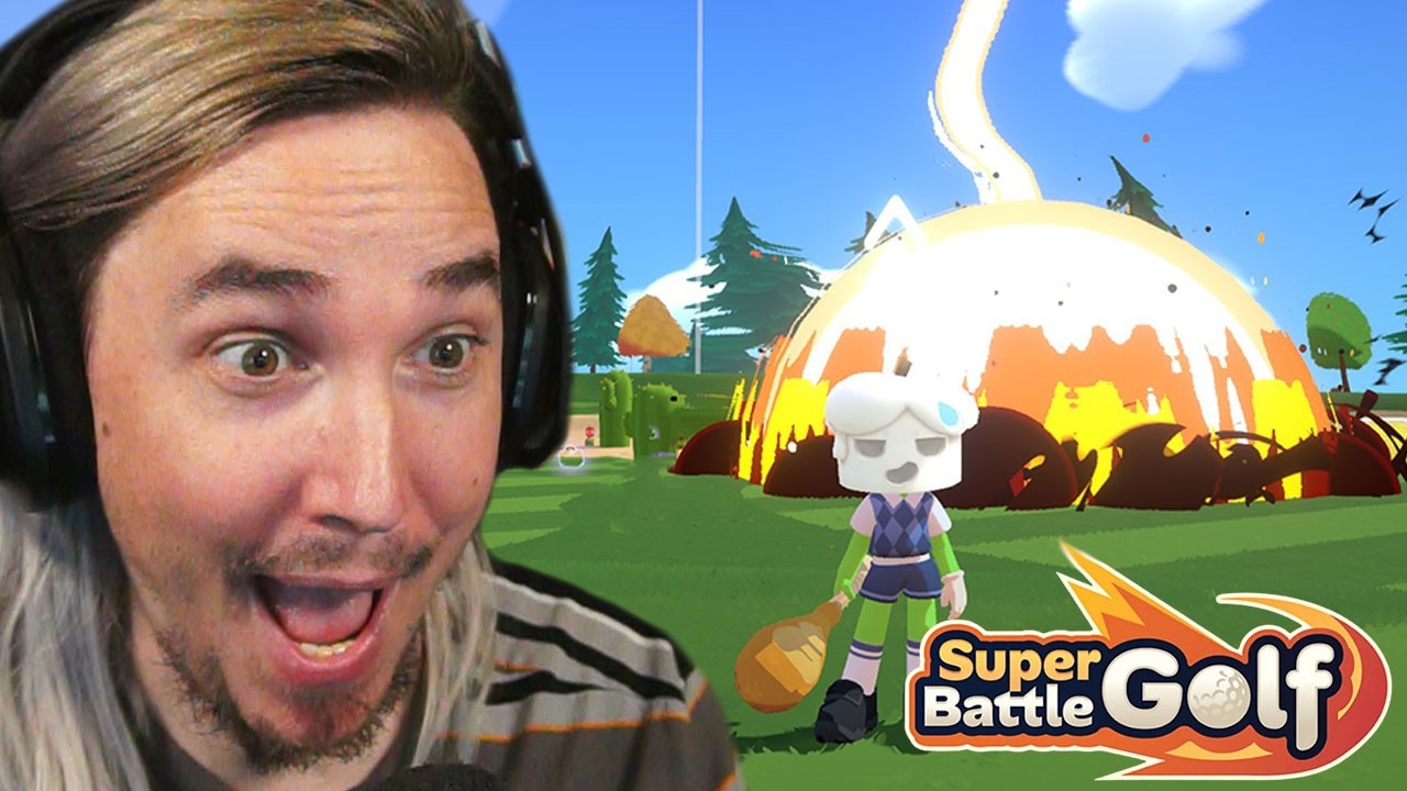 NEW GOLF GAME MEANS NEW SALTY CHAOS | SUPER BATTLE GOLF Multiplayer