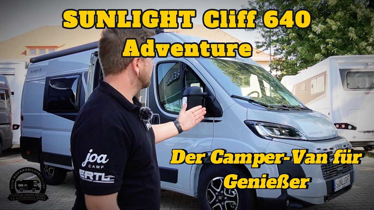 Der Camper-Van für Genießer - Sunlight Cliff 640 Adventure 2026