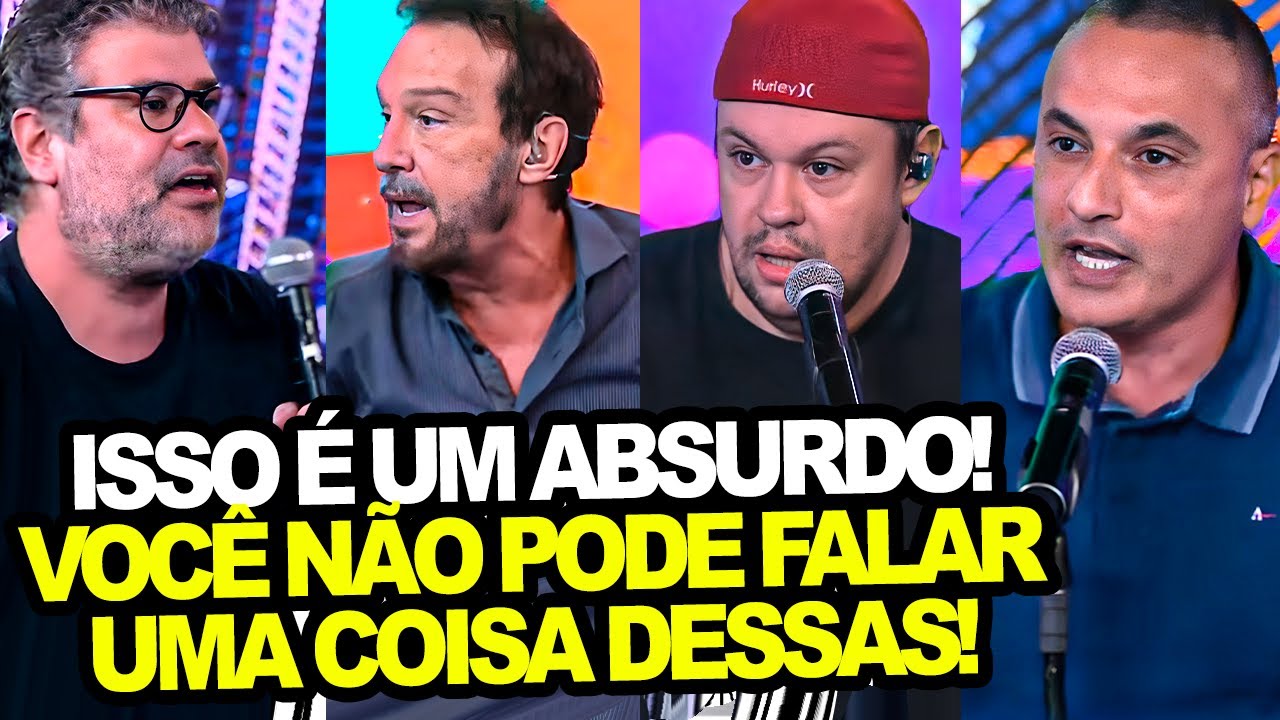 TRETA PESADA AO VIVO! PALUMBO E FELIPPE MONTEIRO PROTAGONIZAM CONFUS&Atilde;O NO P&Acirc;NICO