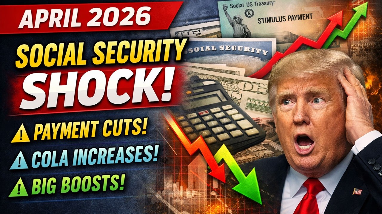 💰 April 2026 Social Security SHOCK: Payments, COLA Cuts & BIG Boosts!