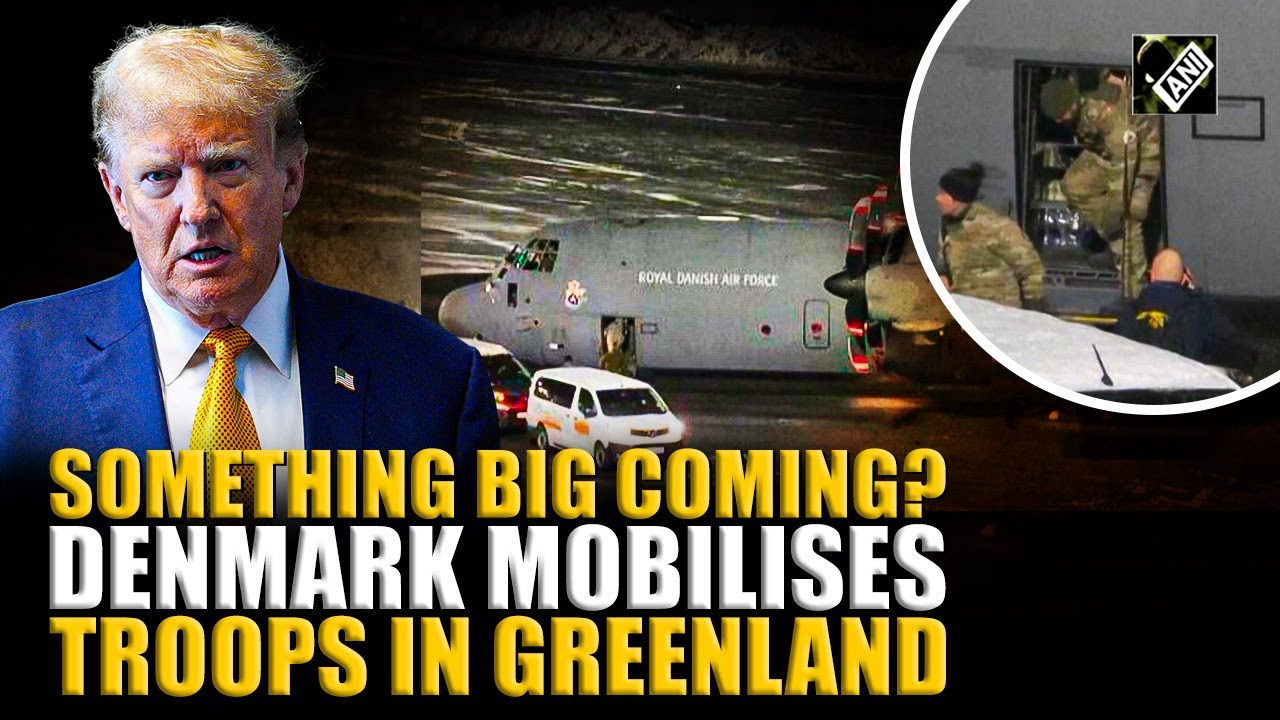 Huge! Danish Royal Air Force plane carrying personnel arrives in Greenland amid US threats