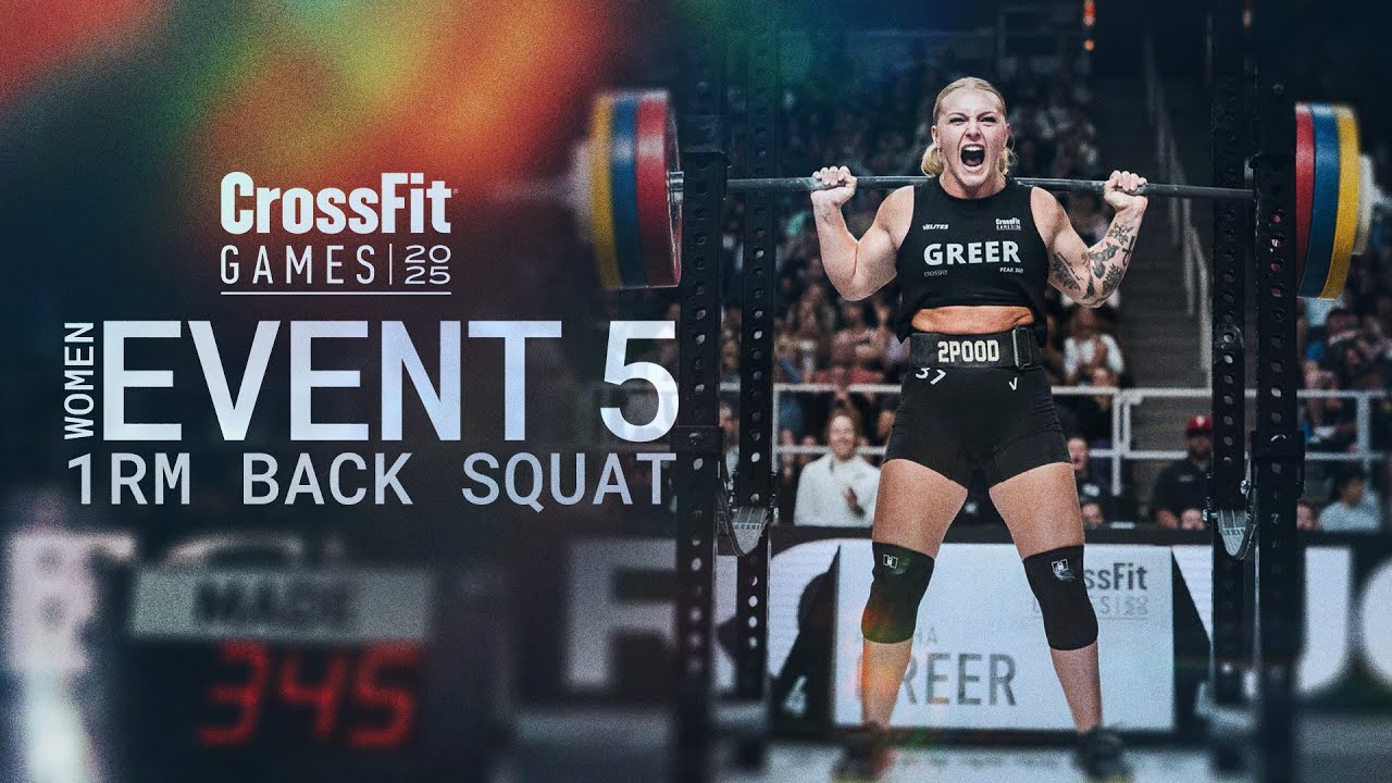 CrossFit Games 2025, женский заезд, 5-й этап, финальный заезд