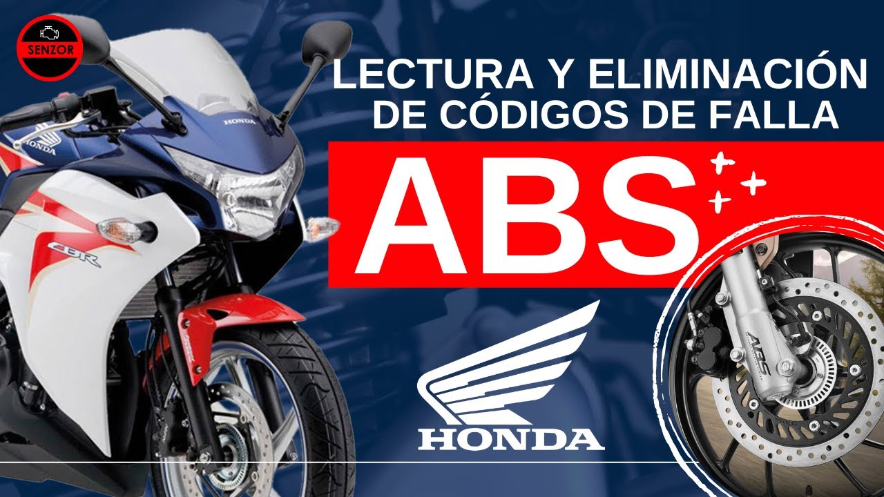 Lectura y eliminación de #CÓDIGOS de FALLAS #ABS - SIN ESCÁNER  #HONDA #CBR250R  #DLC