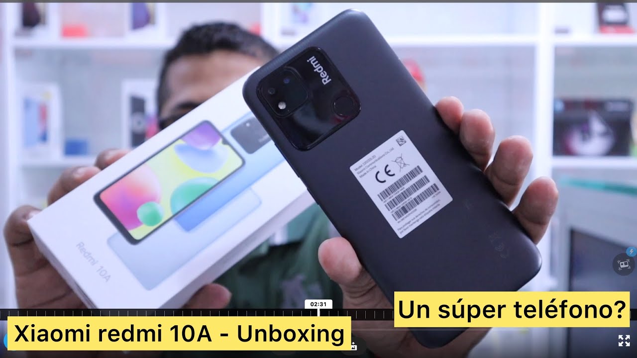 xiaomi redmi 10a [ unboxing en español ] vale la pena este telefono?