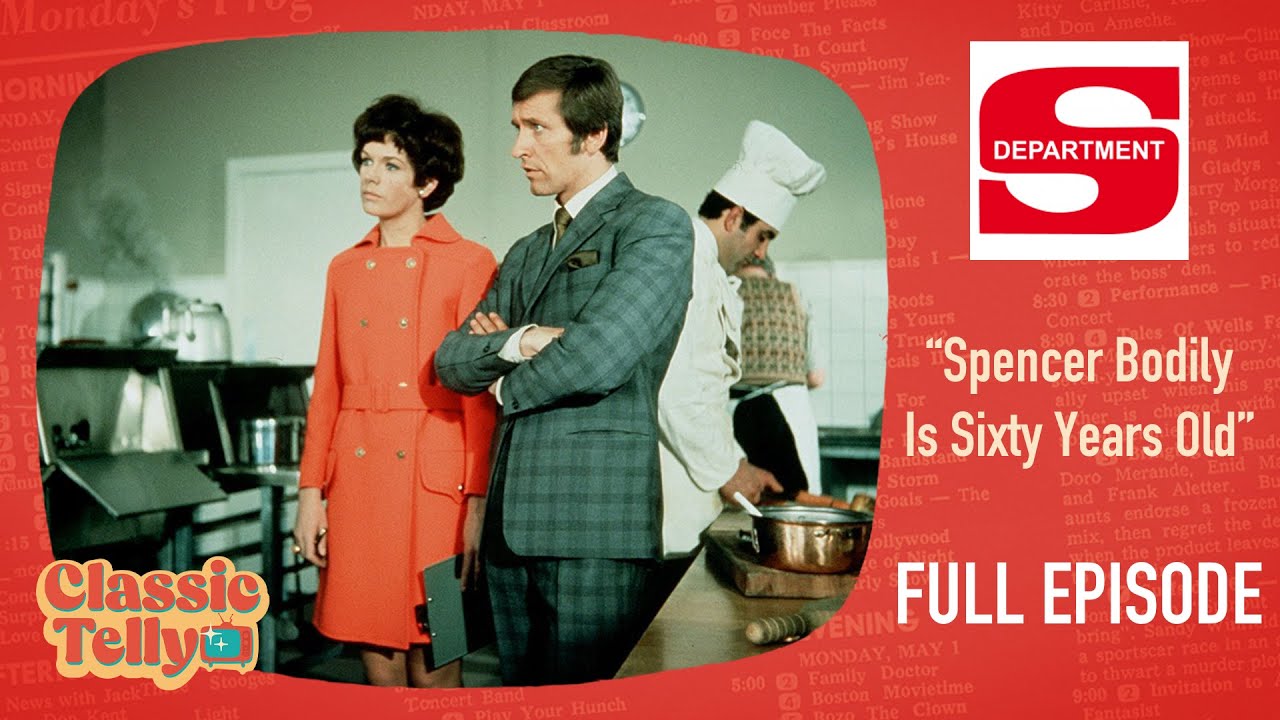 Department S Ep25 | Spencer Bodily is Sixty Years Old | Classic Telly
