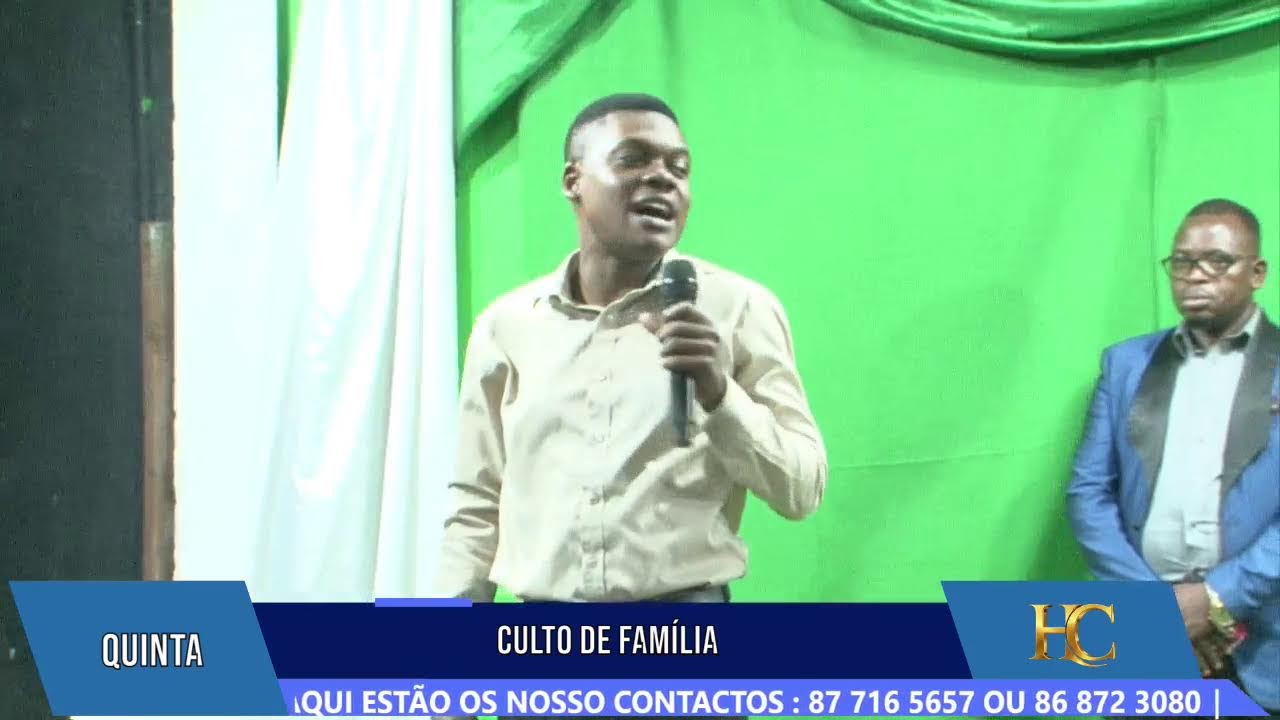 QUINTA FEIRA - CULTO DE FAMILIA 19/03/2026 - PROFETA HIGINO CALÚ | CIDADE DE TETE MOÇAMBIQUE