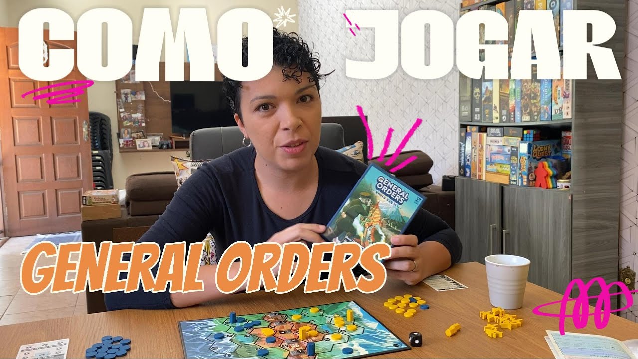 Como Jogar - General Orders: World War II @MeepleBRJogos