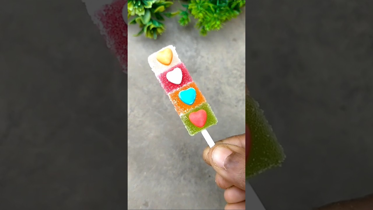 Lotte Jelly Lollipop & Heart Gems Candy 