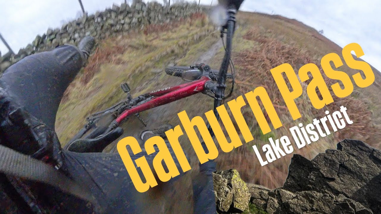 Classic Lakes MTB Trail - Garburn Pass, Sketchy descent!