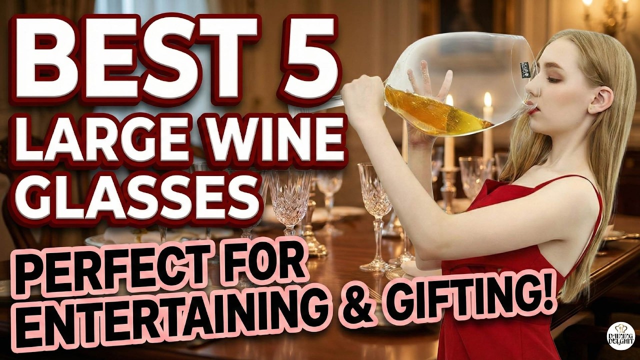 Best Large Wine Glasses in 2026: The Ultimate Dining Delights Upgrade!