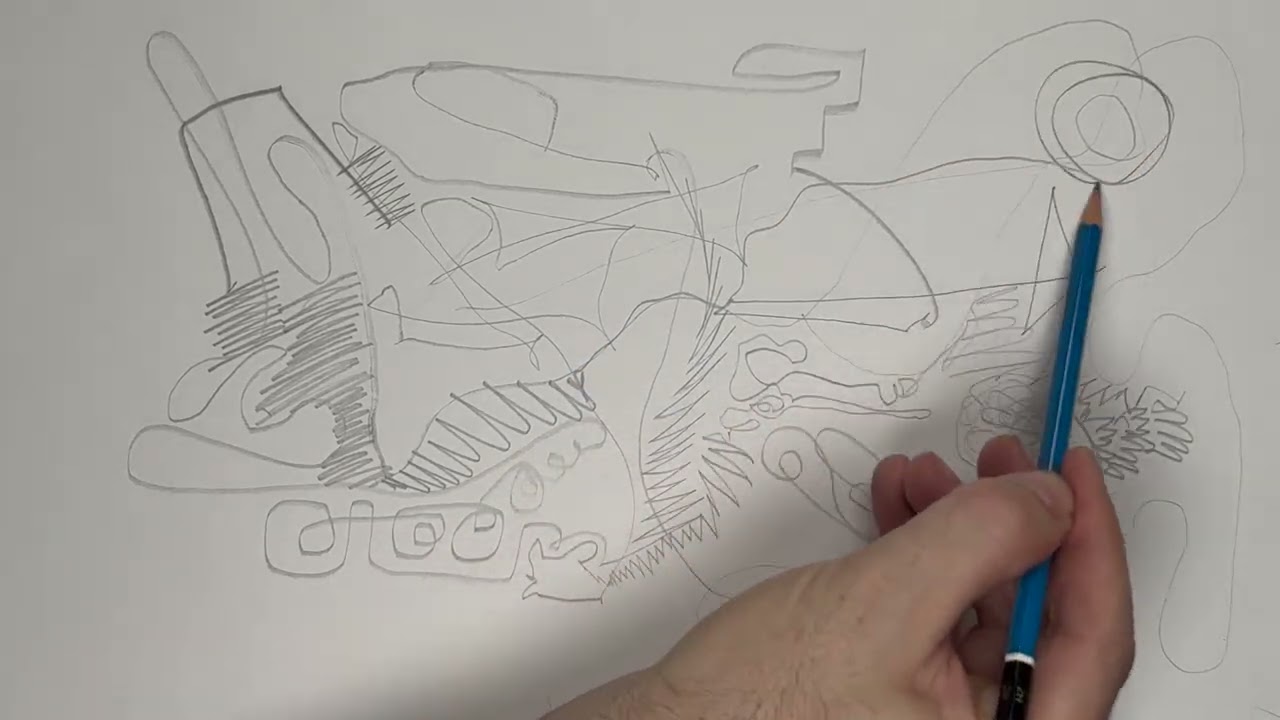 Line Drawing Meditation (A Mindfulness Exercise for Artists)