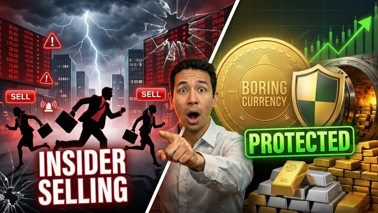 Next Market Crash Prediction: Insider Selling Reveals The Coming Collapse [Boring Currency]