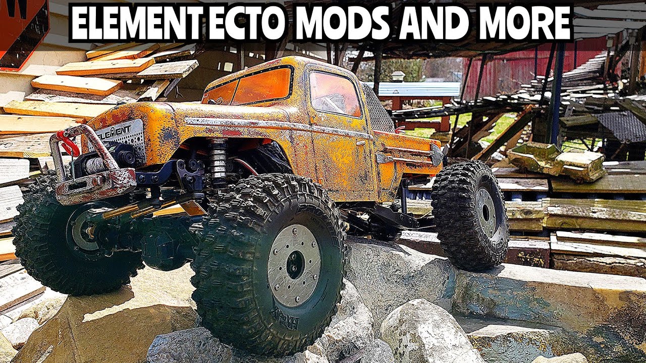 Element Ecto Mods Heavy Weight, Hyrax ,Servo winch and more