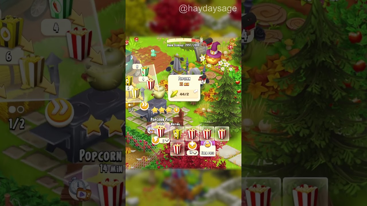 HAY DAY GHOST HUNT - GROOVY GHOST! 👻 #hayday #haydaygameplay #haydayghost #haydaysage #hayday2025