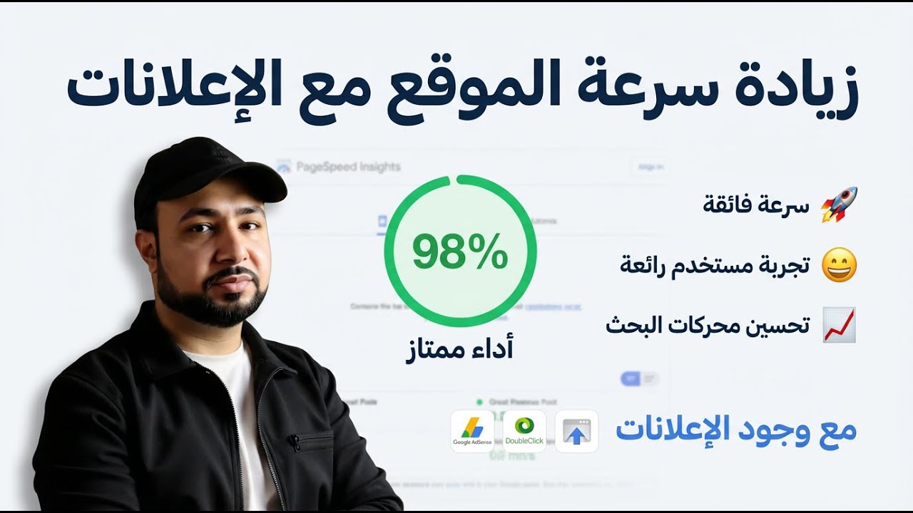 زيادة سرعة الموقع مع وجود الإعلانات | تحسين تجربة المستخدم وترتيب البحث