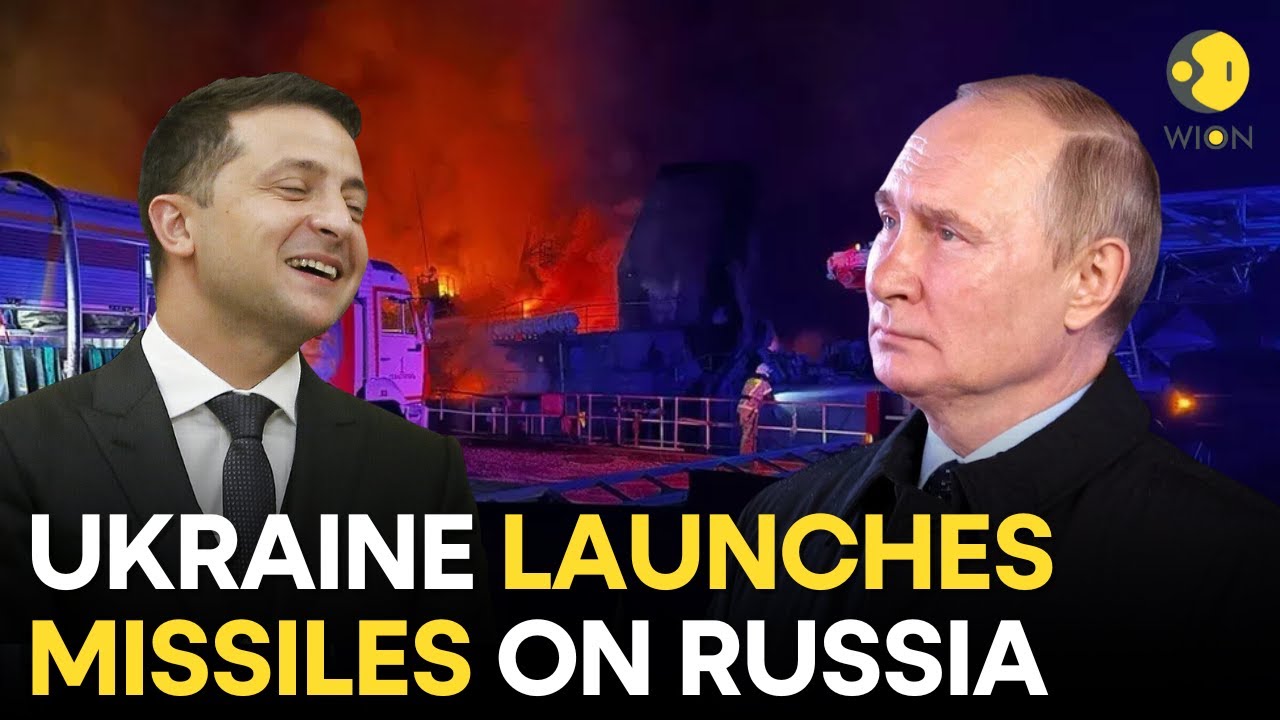 Ukraine launches missile attack on Russia's Crimea | Explosion | Russia-Ukraine war LIVE | WION LIVE