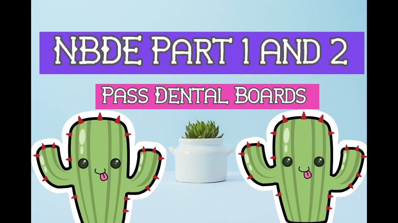 How to Pass Dental Boards NBDE Part 1 and 2, Study Materials. My Experience!