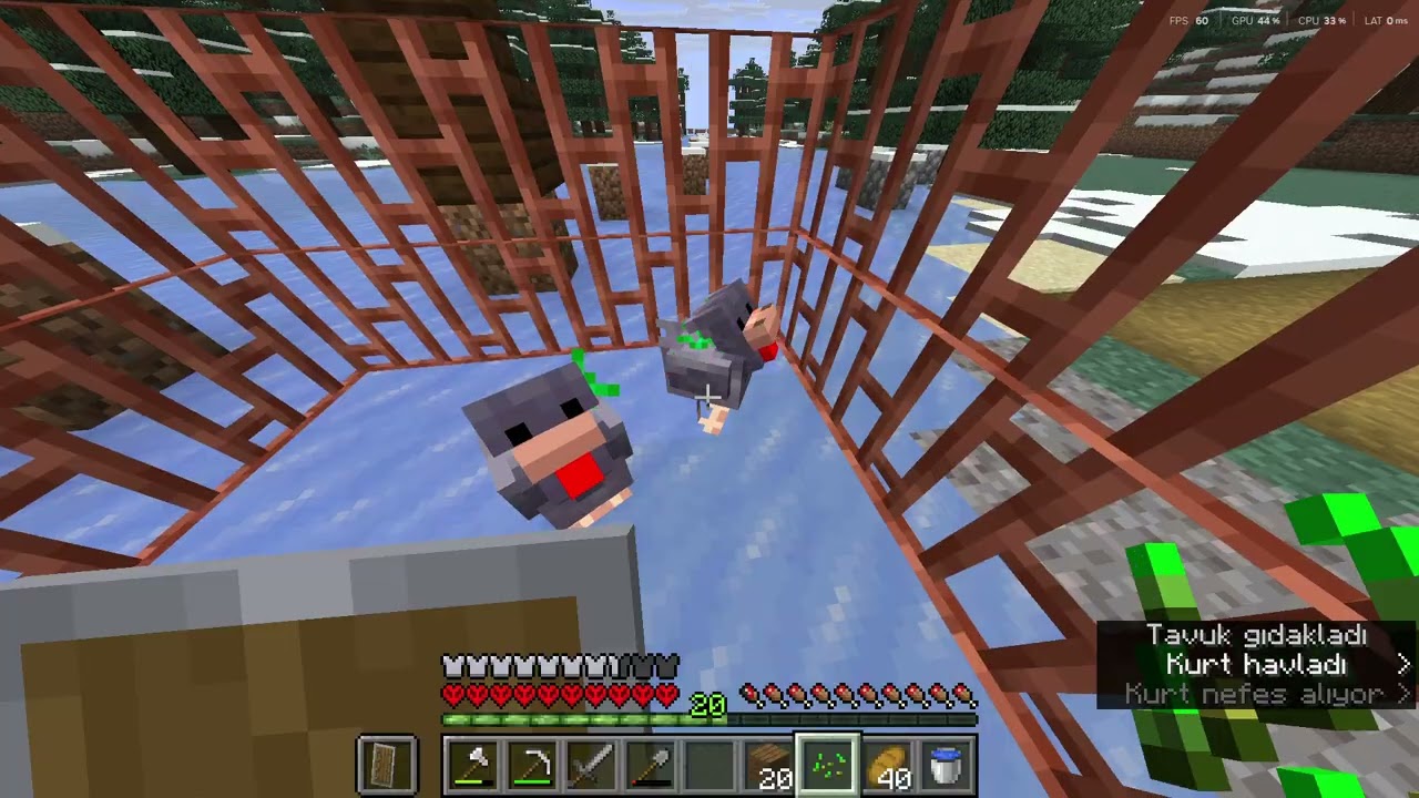 Minecraft hardcore 6. bölüm